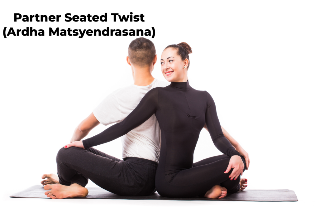 Seated Twist with Partner