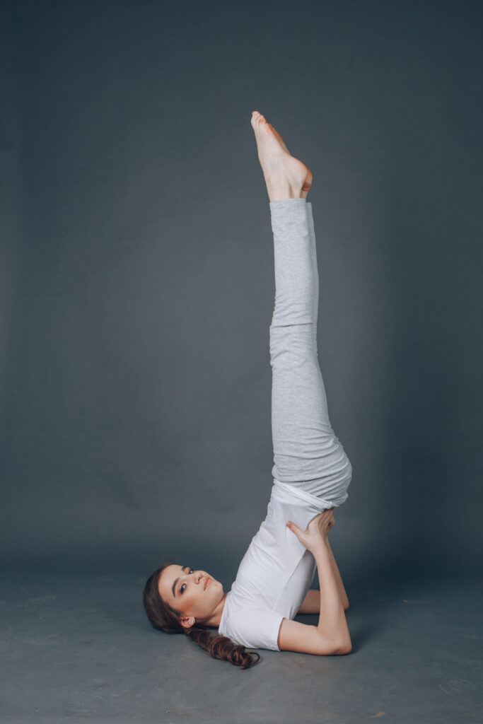 Sarvangasana or Shoulder Stand