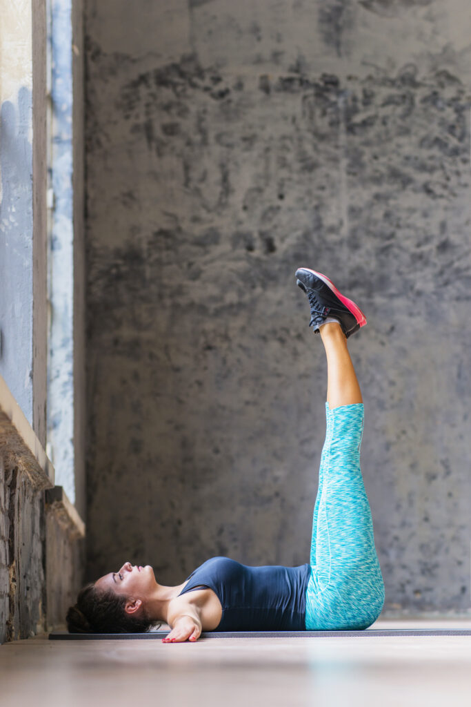 Legs up the wall